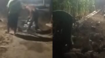 Disapa Bung Rayung, Warga Dusun Polai Timur Bangun Tembok Penahan Tanah Pakai Uang Pribadi Habiskan Ratusan Juta