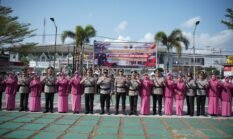 Polres Purworejo Gelar Sertijab 10 PJU dan Kapolsek, Kapolres Tekankan Penyegaran Organisasi