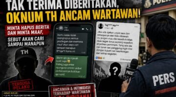 Tak Terima Pemberitaan, Pria Asal Puloampel Diduga Ancam Wartawan: Diminta Hapus Berita dan Minta Maaf