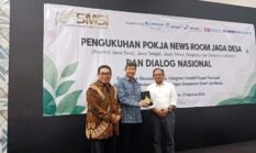 Pengukuhan Pokja Newsroom Jaga Desa Hasyim S Djoyohadikuwumo : Saya Datang di sini karena Percaya