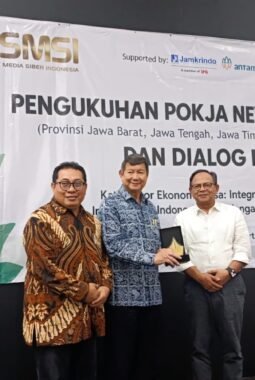 Pengukuhan Pokja Newsroom Jaga Desa Hasyim S Djoyohadikuwumo : Saya Datang di sini karena Percaya