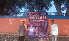 Polsek Bungbulang Pasang Banner Imbauan di Beberapa Lokasi, Warga Waspada Bahaya Kebakaran di Musim Kemarau