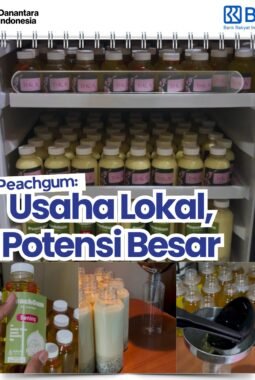 BRI Kanca Ngawi Dukung UMKM Peachgum, Tumbuh melalui Pembiayaan KUR