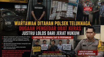 Wartawan Ditahan, Dugaan Pengedar Obat Keras Justru Lolos dari Jerat Hukum. Kapolsek Teluknaga Siap di Propamkam