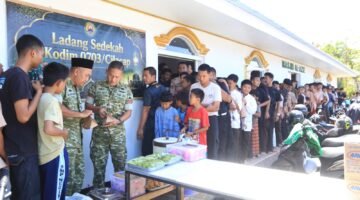 Ladang Sedekah Kodim 0703/Cilacap Jadi Sarana Ibadah Bersama, Berbagi dan Perkuat Komsos