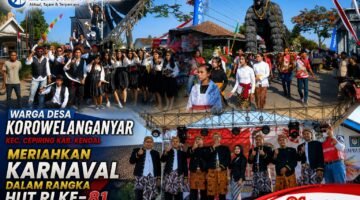 Ribuan Warga Meriahkan Karnaval Desa Korowelanganyar, Angkat Semangat Persatuan dan Lestarikan Budaya Jawa