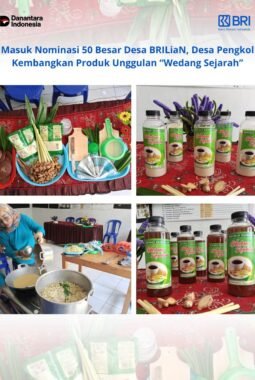 Desa Pengkol, Kecamatan Mantingan, Kabupaten Ngawi Masuk Nominasi 50 Besar Desa BRILiaN, Wedang Sejarah Jadi Produk Unggulan