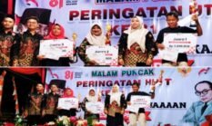 Malam Puncak HUT RI ke-81 Desa Jipang Kecamatan Karanglewas Banyumas Berlangsung Sangat Meriah