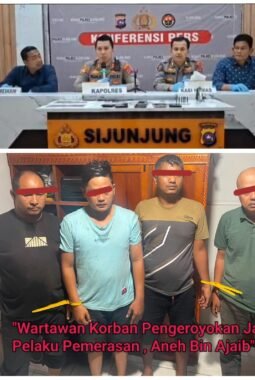 Ungkap Penyelewengan BBM Subsidi di SPBU 13.275.513 Sijunjung, 4 Wartawan di Keroyok, Mobil Dirusak dan Dikatakan Bukan Wartawan, “Korban Malah Jadi Tersangka”