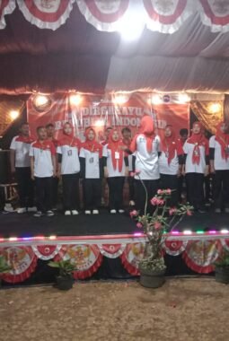Malam Puncak HUT RI ke-81 di Kuntili Gadog Banyumas Meriah, Warga Kompak Rayakan Kemerdekaan