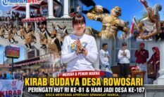 Hadiri Kirab Budaya Rowosari, Sisca Meritania Ajak Generasi Muda Kobarkan Semangat Perjuangan