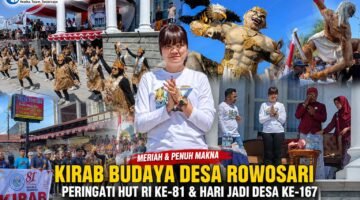 Hadiri Kirab Budaya Rowosari, Sisca Meritania Ajak Generasi Muda Kobarkan Semangat Perjuangan