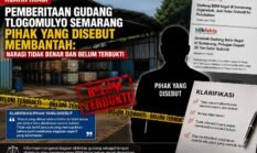Klarifikasi Pemberitaan Gudang Tlogomulyo Semarang, Pihak yang Disebut Membantah: Narasi Tidak Benar dan Belum Terbukti
