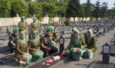 Sambut HUT ke-65, Korem 072/Pamungkas Ziarah di TMPN Kusumanegara