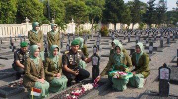 Sambut HUT ke-65, Korem 072/Pamungkas Ziarah di TMPN Kusumanegara