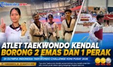 Tiga Atlet Taekwondo Kendal Sabet 2 Emas dan 1 Perak di Olympia Indonesia Taekwondo Challenge 2026