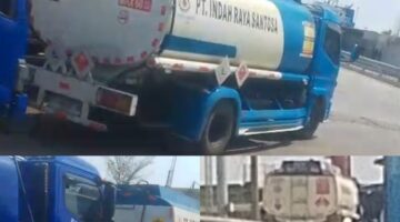 Diduga Puluhan Truk Tangki Bermuatan Solar Subsidi Berkedok Solar Industri Masuk Dermaga Pelabuhan Tanjung Emas Semarang