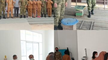 Tim Penyuluh Pasis Dikreg SESKO TNI LVI TA 2026 Gelar Penyuluhan Door to Door di Puskesmas Menteng Palangkaraya dan Masyarakat sekitar Sungai Kahayan