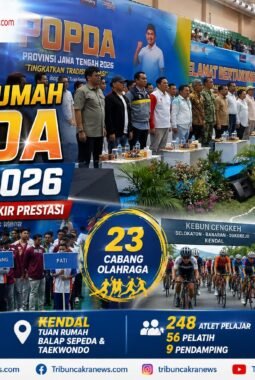 Kendal Jadi Tuan Rumah POPDA Jateng 2026, 248 Atlet Pelajar Siap Ukir Prestasi
