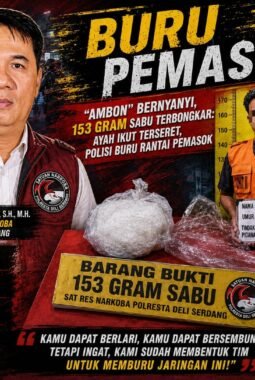 Dugaan Jaringan Sabu dalam Keluarga Terbongkar, Polisi Sita 153 Gram di Pantai Labu