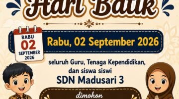 Tiap Tanggal 2 Seluruh ASN BUMN dan Siswa se-Kabupaten Sleman Wajib Pakai Busana Batik