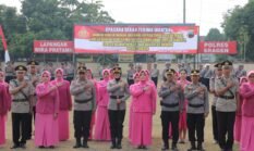 Kapolres Sragen AKBP Dewiana Pimpin Sertijab 12 Pejabat Utama dan Kapolsek