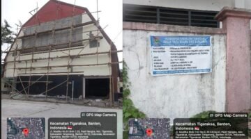 Anggaran Rp1,7 Miliar Menguap di Proyek GSG Tigaraksa, DTRB Kab. Tangerang Bungkam?