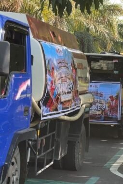 Kapolres Boyolali Dukung Penyaluran 81 Tangki Air Bersih