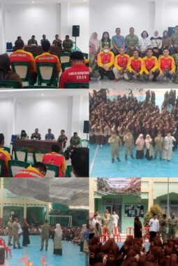 Pasis Dikreg Sesko TNI LVI berikan Penyuluhan Karhutla di Kec. Selat 
