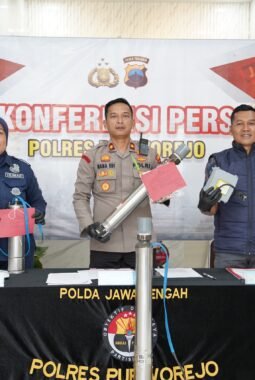 Polisi Ungkap Pencurian Dua Mesin Pompa Air Petani di Purworejo, Dua Pelaku Diamankan