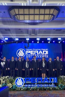 Pelantikan Pengurus DPD PERADI PROFESIONAL DKI Jakarta Berlangsung Sukses, Misyal B. Achmad Jadi Salah Satu Penggerak Utama