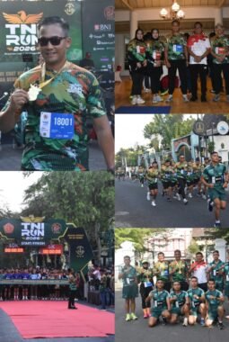 TNI Run 2026 Semarakkan HUT ke-81 TNI, Danrem 072/Pamungkas Lari Bersama Ribuan Peserta