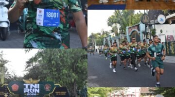 TNI Run 2026 Semarakkan HUT ke-81 TNI, Danrem 072/Pamungkas Lari Bersama Ribuan Peserta