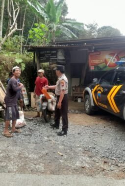 Polresta Banyumas Gencarkan Imbauan Cegah Karhutla, Warga Sumbang Diminta Tak Sembarangan Bakar Lahan