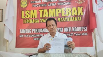 LSM Tamperak Laporkan Dugaan Persekongkolan Tender ke Polres Purworejo, Sumakmun: Kami Bawa Bukti, Bukan Sekadar Tuduhan