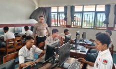 Tim Trainer Polres Sragen Bekali 115 Pelajar SMK Sakti Gemolong Paham AI