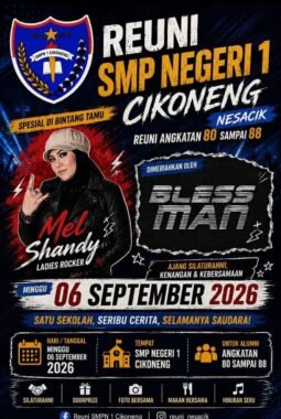 BIKIN HEBOH! Nostalgia Putih Biru Meledak di Ciamis: Ratusan Alumni SMPN 1 Cikoneng Mengguncang Almamater Setelah Puluhan Tahun Terpisah!