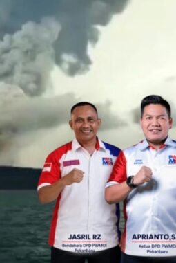 Lima Jurnalis Dikabarkan Hilang Kontak saat Meliput Erupsi Gunung Anak Krakatau, Ketua PWMOI Pekanbaru Aprianto Berharap Segera Ditemukan dan Selamat
