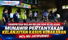 Hampir Dua Bulan Belum Ada Kejelasan, Munawir Pertanyakan Kelanjutan Kasus Kebakaran MTs NU Jatipurwo