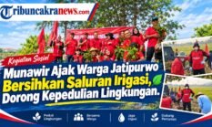 Munawir Ajak Warga Jatipurwo Bersihkan Saluran Irigasi, Dorong Kepedulian Lingkungan