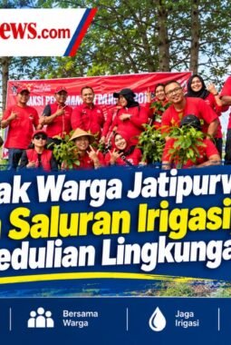 Munawir Ajak Warga Jatipurwo Bersihkan Saluran Irigasi, Dorong Kepedulian Lingkungan