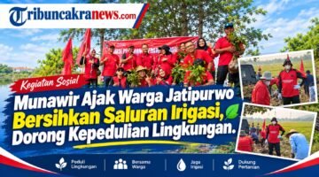Munawir Ajak Warga Jatipurwo Bersihkan Saluran Irigasi, Dorong Kepedulian Lingkungan
