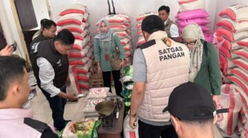 Sidak Pasar Lempuyangan, Satgas Pangan Pastikan Stok dan Harga Beras di Yogyakarta Aman