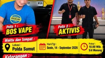 DARAH BIRU MASA DEPAN TERANCAM: GAB Desak Polda Sumut dan Interpol Libas Jaringan Internasional Vape “Getar” di Tanjungbalai
