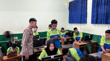 Polres Sragen Gaspol Cetak Generasi Emas, Pelajar SMA Negeri 3 Dibekali Jurus Cerdas Menaklukkan AI