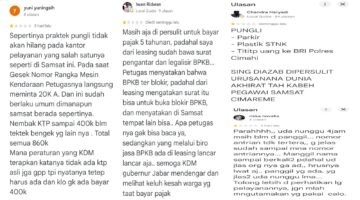 Warga Keluhkan Dugaan Pungli di Samsat Kabupaten Bandung Barat