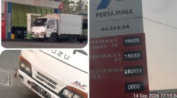 Dugaan Penyalahgunaan Bio Solar di Magelang, Truk Boks Diduga Gunakan Modus “Helikopter”
