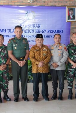 Danrem 072/Pamungkas Hadiri Syukuran HUT ke-67 PEPABRI