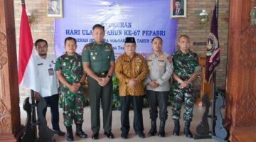 Danrem 072/Pamungkas Hadiri Syukuran HUT ke-67 PEPABRI