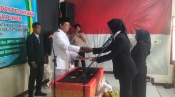 Desa Pliken Kecamatan Kembaran Banyumas Gelar Pelantikan Perangkat Hasil Proses P3D Tahun 2026